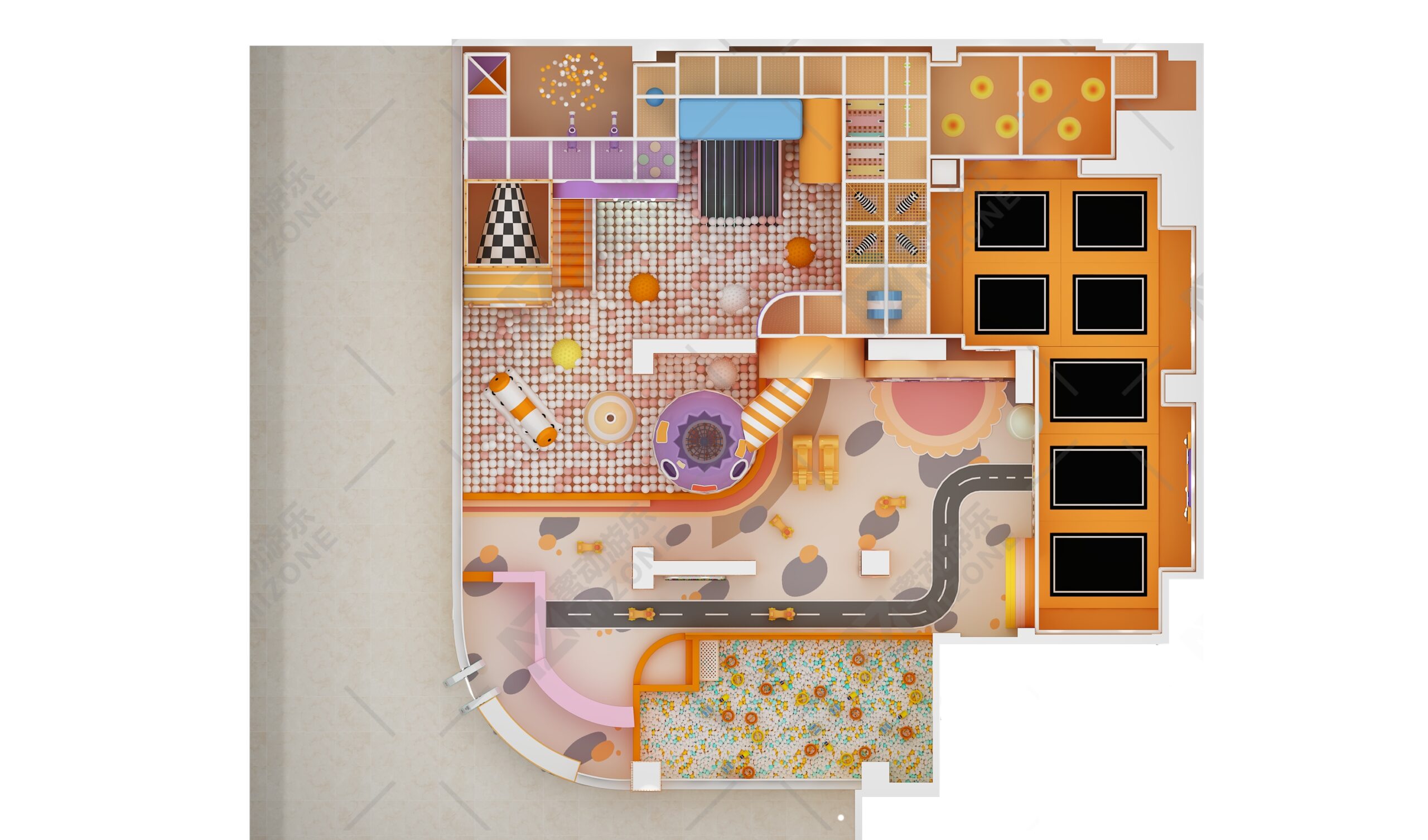 中山开潮玩馆找源头厂家？蜜动游乐这3点让你放心