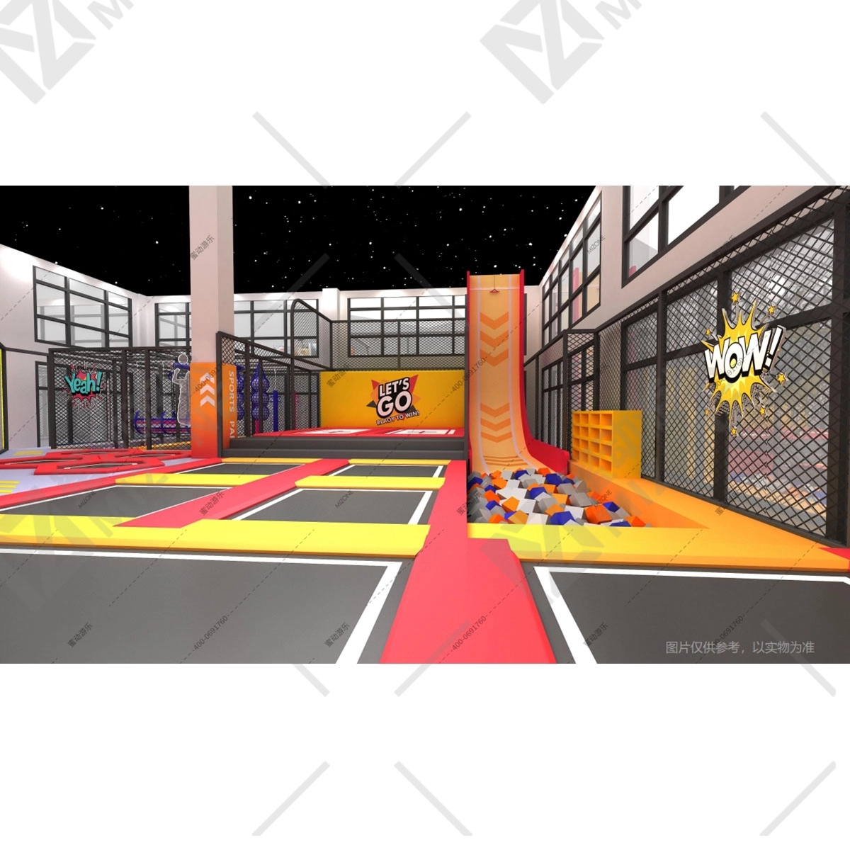 沈阳想开蹦床公园？找源头厂家蜜动游乐，设备安全盈利稳！