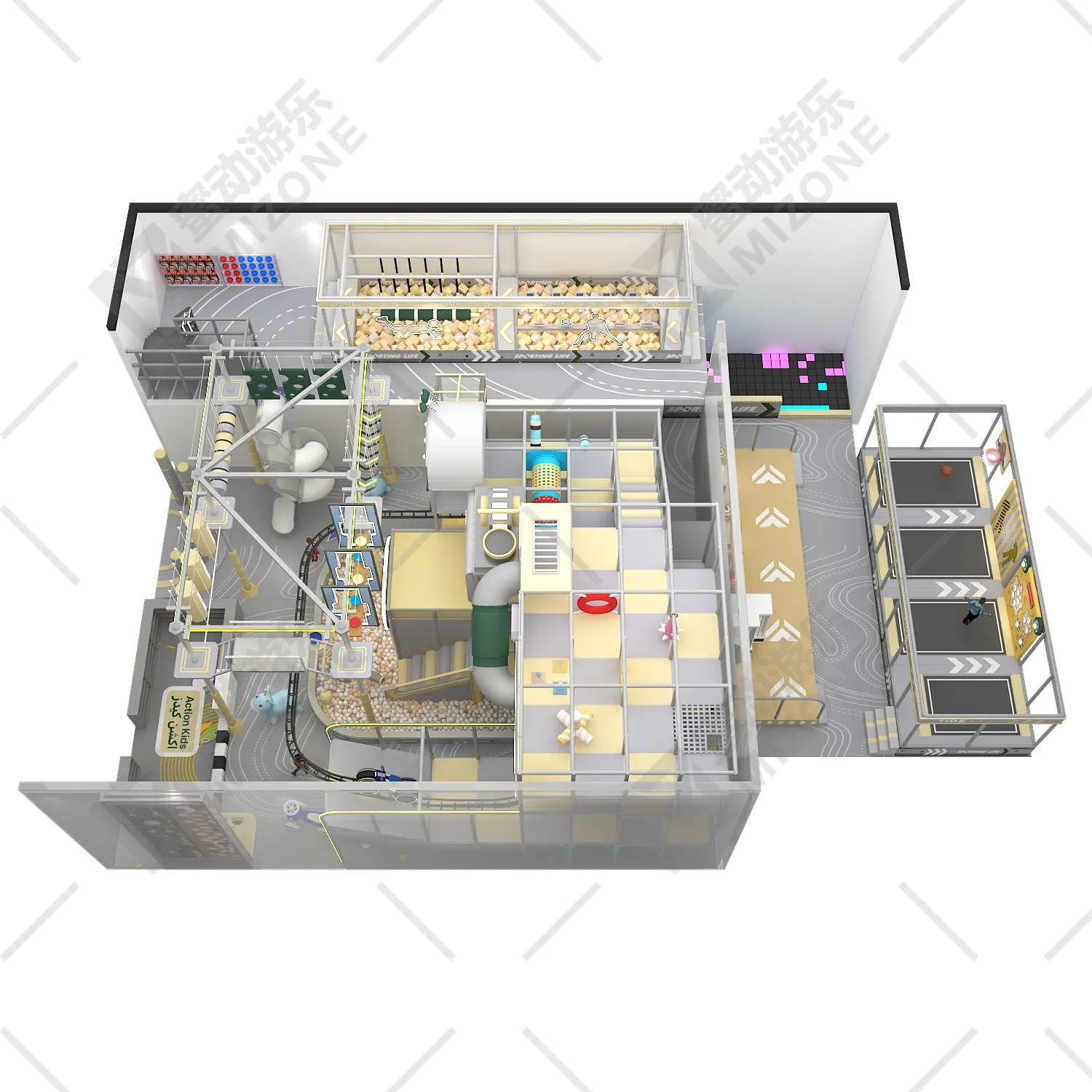 【淘气堡产品系列】：沙特塔伊夫淘气堡