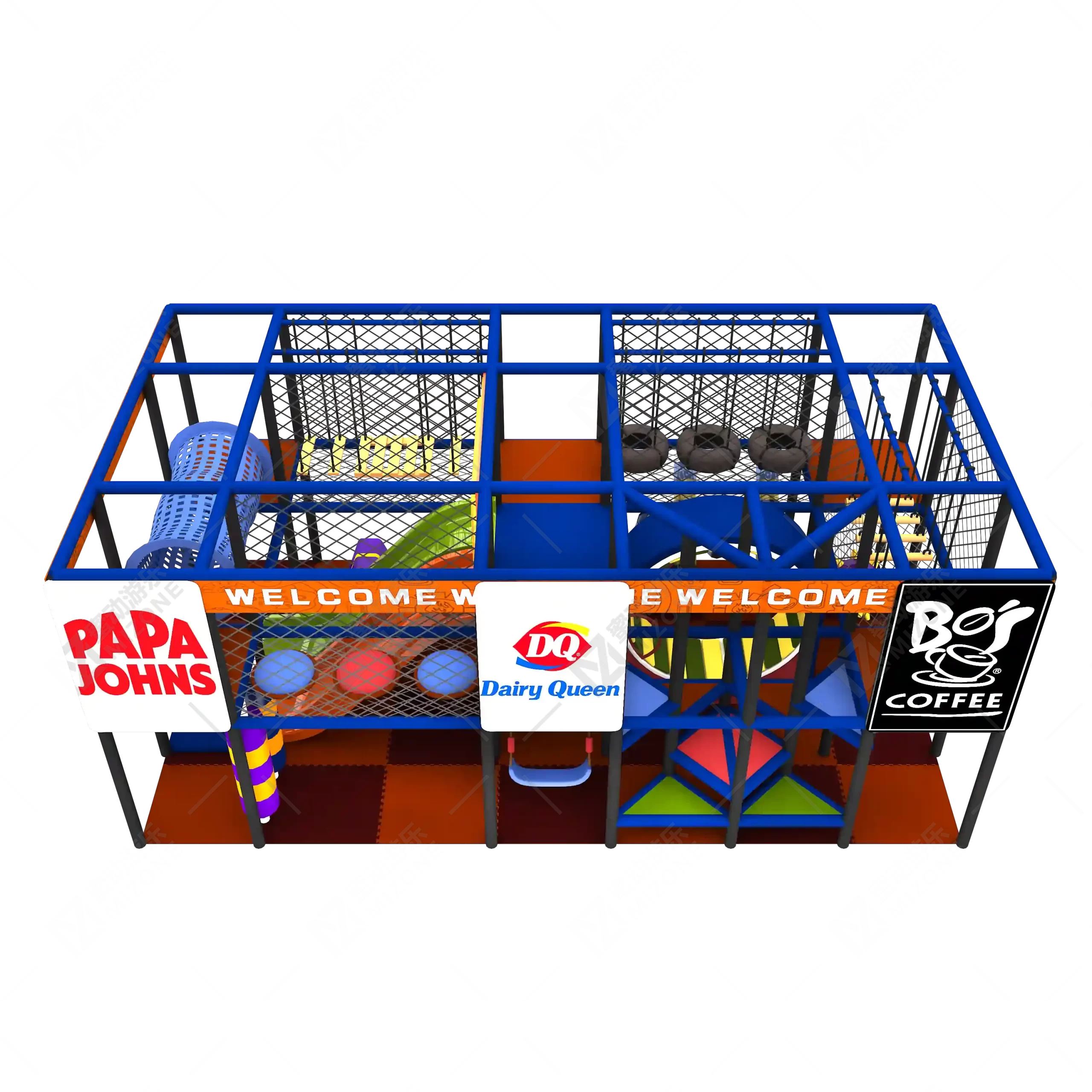 【淘气堡系列】：卡塔尔餐厅淘气堡