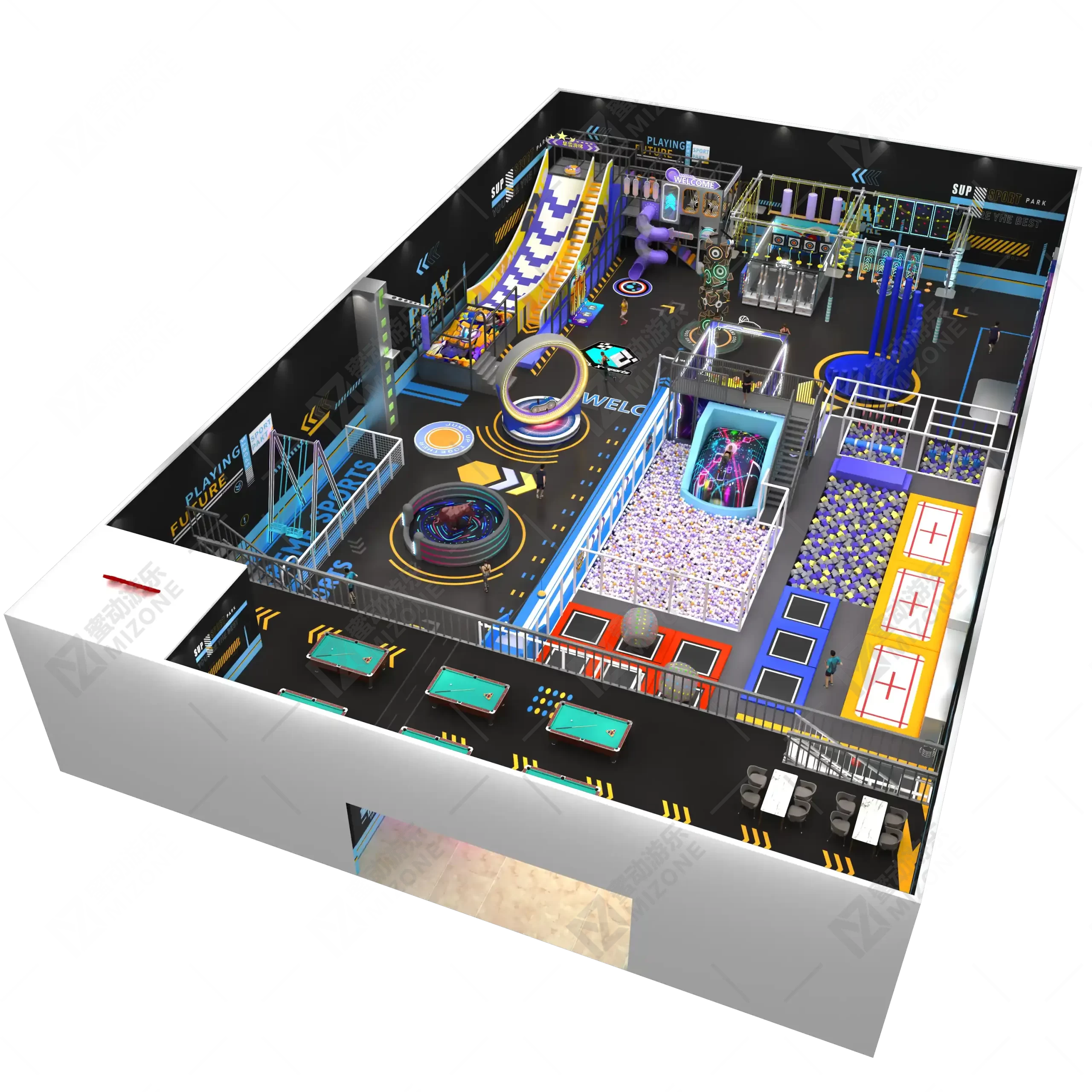 【潮玩运动馆系列】：云南保山运动馆