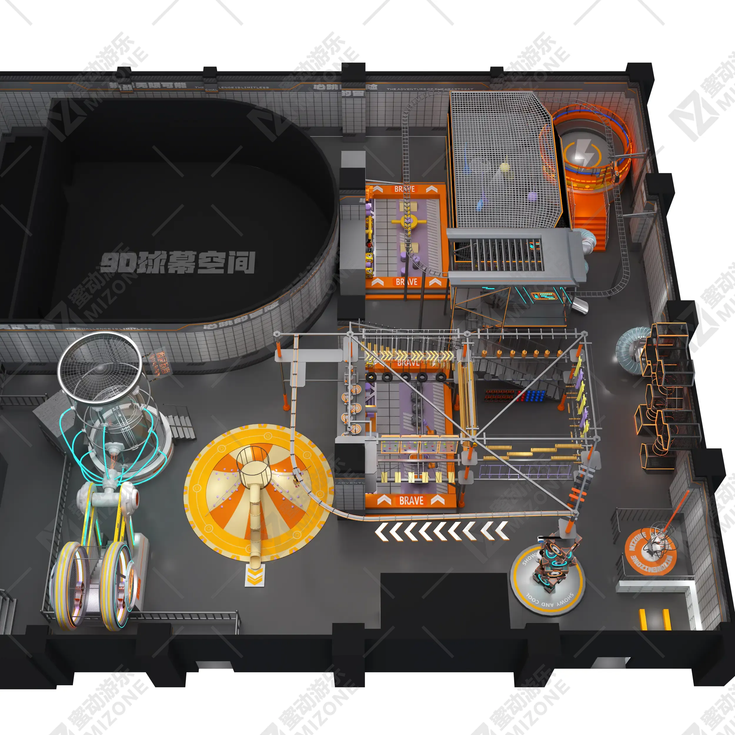 【潮玩运动馆系列】：威海鲸鱼出海主题乐园