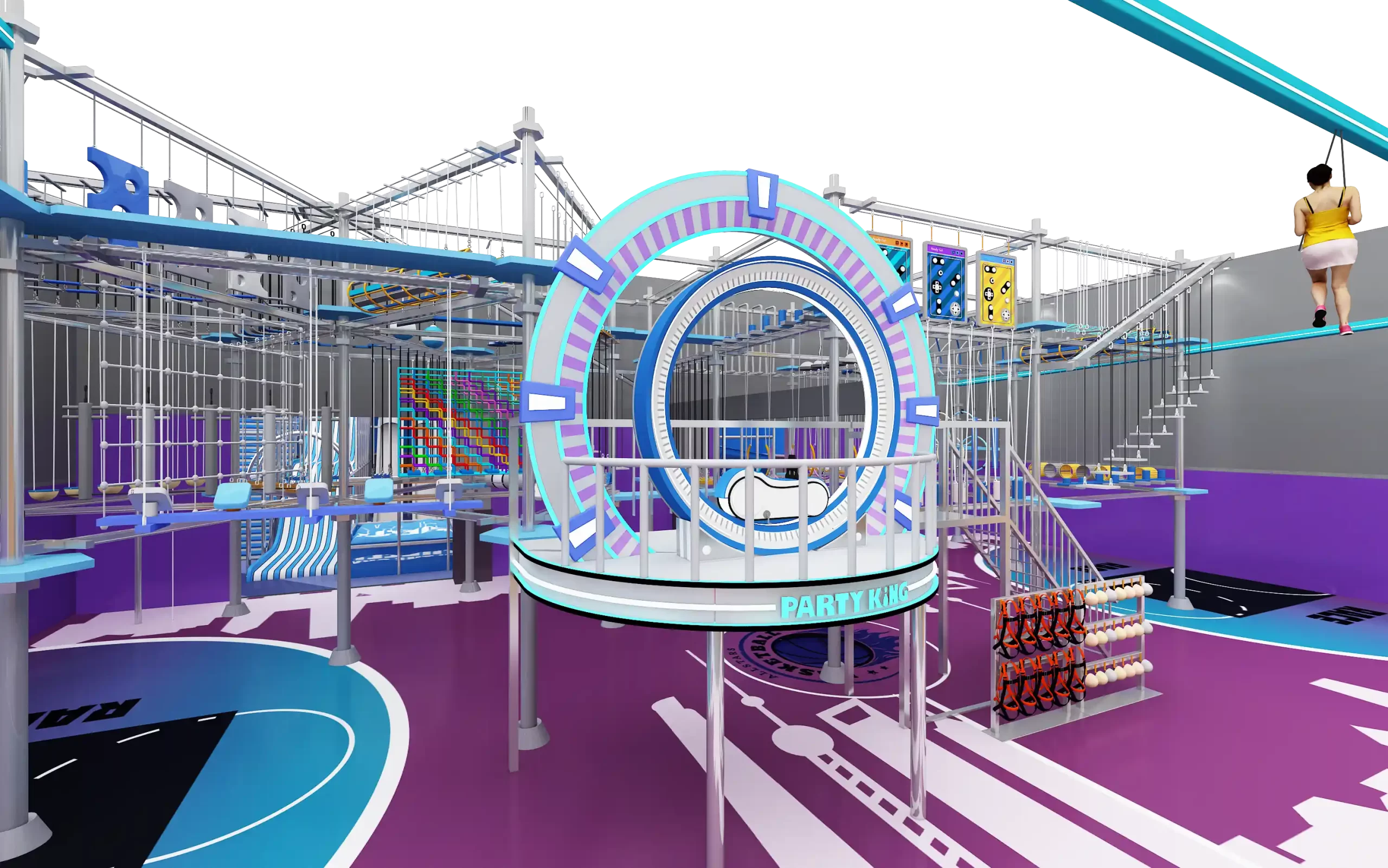 【潮玩运动馆系列】：上海PK拓展中心