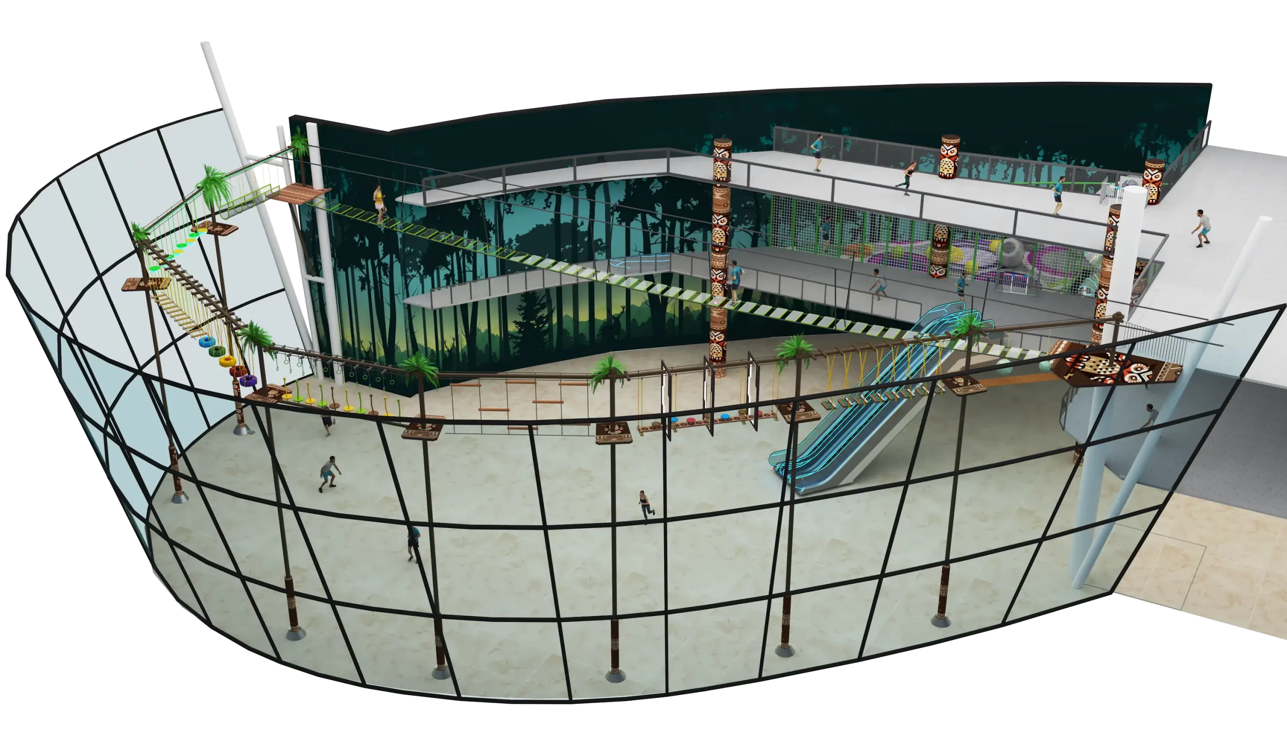 【高空拓展系列】：优托邦高空拓展